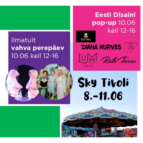 Ilmatult vahva perepäev, Eesti Disaini pop-up, tivoli
